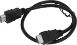 Кабель соединительный аудио-видео Premier 5-813 HDMI (m)/HDMI (m) 0.5м. феррит.кольца черный (5-813 0.5) Image