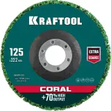 Диск абразивный Kraftool 36599-125 d=125мм d(посад.)=22.2мм (угловые шлифмашины) Image