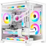 Корпус Bloody BD-CC105 белый без БП mATX 5x120mm 1xUSB2.0 1xUSB3.0 audio bott PSU Image