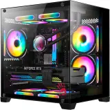 Корпус Bloody BD-CC105 черный без БП mATX 5x120mm 1xUSB2.0 1xUSB3.0 audio bott PSU Image