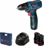 Дрель-шуруповерт Bosch GSR 120- LI аккум. патрон:быстрозажимной (кейс в комплекте) (06019G8020) Image