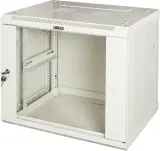 Шкаф настенный серии Pro, 15U 600x450, стеклянная дверь Image