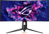 Монитор Asus 34" ROG Swift PG34WCDM черный OLED LED 0.03ms 21:9 HDMI матовая HAS 250cd 3440x1440 240Hz DP 2K USB 8.4кг Image