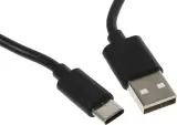 Кабель Buro BU-USB-AC-2M USB A (m)-USB Type-C (m) 2м черный Image