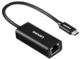 Адаптер для ноутбука Lenovo ThinkPad LX0804 черный USB-C to Ethernet Adapter Image