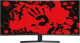 Монитор Bloody 34" MN340W черный VA LED 1ms 21:9 HDMI M/M матовая HAS Piv 300cd 178гр/178гр 3440x1440 180Hz FreeSync DP UW USB 5.7кг Image