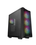Deepcool CC560 MESH V2 без БП, боковое окно (закаленное стекло), 3x120мм ARGB LED вентилятор спереди и 1x120мм ARGB LED вентилятор сзади, черный, ATX Image