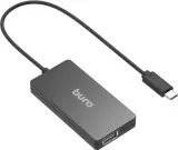 Разветвитель USB-C Buro BPH-C-1730 4порт. черный (BU-USBC-HUB-4U21) Image