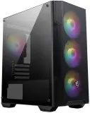Корпус MSI MAG Forge M100A черный без БП mATX 2x120mm 2xUSB2.0 1xUSB3.0 audio bott PSU Image