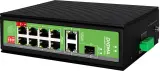Коммутатор Digma DSP408F-2G1S-300 (L2) 8x100Мбит/с 2x1Гбит/с 1SFP 8PoE 8PoE+ 1PoE++ 300W неуправляемый Image