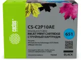 Картридж струйный Cactus CS-C2P10AE № 651 черный (18мл) для HP 5575/5645;Officejet 202/252 Image