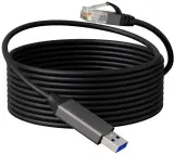 Кабель Buro BU-USB-A-LAN100-2m USB 2.0 A(m) RJ-45 (m) 2м (пакет) Image