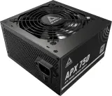 Блок питания Montech ATX 750W APX 750 80 PLUS WHITE (20+4pin) APFC 120mm fan 6xSATA Cab Manag RTL Image