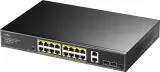 Коммутатор Cudy GS1018PS2 (L2) 18x1Гбит/с 2xКомбо(1000BASE-T/SFP) 2SFP 16PoE 200W неуправляемый Image