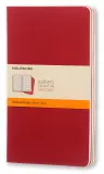 Блокнот Moleskine CAHIER JOURNAL CH116 Large 130х210мм обложка картон 80стр. линейка клюквенный (3шт) Image