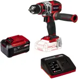 Дрель-шуруповерт Einhell PXC TE-CD 18 Li Brushless аккум. патрон:быстрозажимной (4513850SET) Image