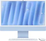 Моноблок Apple iMac A3247 24" 4.5K M4 8 core (4) 16Gb SSD256Gb 8 core GPU macOS WiFi BT 143W клавиатура мышь Cam синий 4480x2520 Image