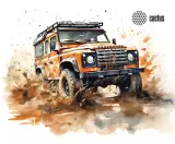 Коврик для мыши Cactus Jeep 250x200x3мм (CS-MP-D11S) Image