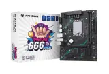 MAXSUN MS-H610M 666 WIFI6 ARGB, LGA1700, H610, 2*DDR4, 3*SATA3, M.2, USB 3.2, USB 2.0, 1*PCIEx16, 1*PCIEx1, VGA+HDMI, mATX Image