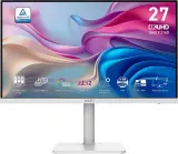 MSI Modern MD272UPHW 27" 16:9 UHD(3840x2160) IPS Flat,4ms(GTG),HDR 400,1000:1,100M:1,400nit,178/178,2xHDMI,DP,USB Type-C,Speaker,Tilt,Swivel,Height,Pivot,60Hz,White,1y war-ty Image