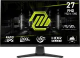 MSI MAG 272F 27" 16:9 FHD(1920x1080) Rapid IPS, 0,5ms(GTG), 3000:1, 100M:1, 300nit, 178/178, HDMI 2.0b, DP 1.2a, Tilt,VESA,200Hz,Black,1y w-ty Image