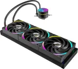 Система водяного охлаждения Formula OASIS L360 ARGB Soc-AM5/AM4/1200/2066/1700/1851 черный 4-pin Al+Cu 350W Ret (OASIS L360 ARGB BK) Image