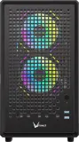 Formula V Line Air Mesh G2 Black, MATX, USB3.0*2, FRONT 2x120mm FRGB, REAR 1x120mm FRGB Image