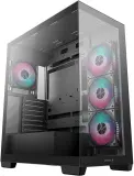 Корпус Deepcool CG580 4F черный без БП ATX 6x120mm 3x140mm 2xUSB3.0 audio bott PSU Image