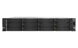 Система хранения данных QNAP ENTERPRISE 2U/12bay 8C 5,3GhzCPU/32Gb(up128)/upto 108HDD with TL-R1620Sep/SATA(3,5" 2,5")/2xUSB3.2/3xExp.slot/2x2.5GbE 2X10Gb(BASE-T)/iSCSI/2xPS/no rail(RAIL-B02)/5YW TS-h1277AXU-RP-R7-32G-EU-RU Image