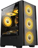 Корпус Оклик OCC-MN307 черный без БП mATX 8x120mm 2xUSB2.0 1xUSB3.0 audio bott PSU Image