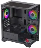 Корпус Bloody BD-CC103F черный без БП mATX 7x120mm 1xUSB2.0 1xUSB3.0 audio bott PSU Image
