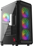 Корпус Bloody BD-CC114F черный без БП ATX 4x120mm 1xUSB2.0 1xUSB3.0 audio bott PSU Image
