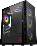 Корпус Bloody BD-CC116 черный без БП ATX 8x120mm 1xUSB2.0 1xUSB3.0 audio bott PSU Image