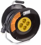 Удлинитель силовой PROconnect PROFESSIONAL (11-7614) 3x2.5кв.мм 4розет. 40м ПВС 16A катушка черный Image