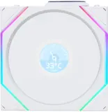 Вентилятор для корпуса Lian-Li Uni Fan TL Wireless LCD 120 LCD ARGB 120х124.5x28 белый 4-pin 27дБ (G99.12TLLCD1W1W.R0) Ret Image