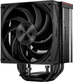 PCCooler RZ500 BK, 120mm FAN, 5 HEAT PIPES, 4-PIN PWM, 500-2200 RPM, 32 DBA, FDB BEARING, LGA 1851/1700/1200/115X, AMD AM5/AM4 Image