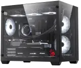Корпус Bloody BD-CC108 черный без БП mATX 9x120mm 2xUSB3.0 audio bott PSU Image