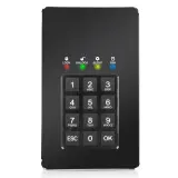 USB 3.1 внешний мини-диск SSD 2Т с  ПИН-кодом функцией аппаратного  шифрования AES256. DATALOCK  PRO4 2Т Image