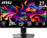 MSI MAG 271QP QD-OLED X28 26,5" 16:9 WQHD(2560x1440) QD-OLED Flat,True Black 400, 0.03ms(GTG), 1,5M:1, HDR Brightness 1000nits, 2xHDMI, DP, Type-C, Tilt,Swivel,Height,Pivot,VESA,280Hz,Black,1y w-ty Image