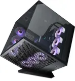 Корпус Azza CUBE PLUS черный без БП ATX 6x120mm 2xUSB3.0 1xUSB3.1 audio bott PSU Image