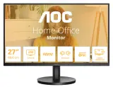 Монитор 27' AOC U27B3A 3840x2160, WLED, 16:9, IPS, 350 cd, 1000:1, 20M:1, 4ms, 178/178, HDMI*2, DP, 60 Hz, Speak, Tilt, HAS, VESA, Внутр, Black, 3y Image