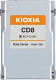 SSD накопитель KIOXIA Enterprise SSD 2,5"(SFF/U.2), CD8-R, 3840GB (3.84TB), NVMe 1.4/PCIe 4.0 1x4, R7200/W3800MB/s, IOPS(R4K) 1250K/195K, MTTF 2,5M, 1DWPD/5Y (Read Intensive), 3D-TLC, 15mm Image