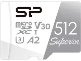 Флеш карта microSDXC 512GB Silicon Power SP512GBSTXDA2V20 Superior V30 A2 w/o adapter Image