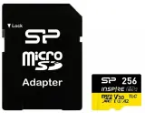 Флеш карта microSDXC 256GB Silicon Power SP256GBSTXLA2V1NSP Inspire V30 A2 w/o adapter Image