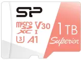 Флеш карта microSDXC 1TB Silicon Power SP001TBSTXDV3V20 Superior V30 A1 + adapter Image