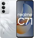 Смартфон Realme RMX5303 C71 128Gb 8Gb белый моноблок 3G 4G 2Sim 6.67" 720x1604 Android 15 50Mpix 802.11 a/b/g/n/ac NFC GPS GSM900/1800 GSM1900 FM
