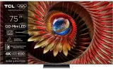 Телевизор QLED TCL 75" 75C8K черный 4K Ultra HD 120Hz DVB-T DVB-T2 DVB-C DVB-S DVB-S2 USB WiFi Smart TV Image