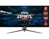 MSI MAG 401QR 40" 21:9 QWQHD(3440x1440) IPS Flat,1ms(MPRT), HDR 400, 1000:1,100M:1,400nit,178/178,2xHDMI 2.0,1xDP 1.4,USB-C,2xUSB 2.0 Type-A,USB 2.0 Type-B Tilt,VESA,155HZ,Black,1y war-ty Image