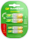 Аккумулятор GP 270AAHC АА+100AAAHC AAA NiMH 2650mAh (4шт) Image