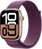 Смарт-часы Apple Watch Series 10 A2999 46мм 2.1" OLED корп.розовое золото Sport Loop рем.сливовый разм.брасл.:130-200мм (MWWV3ZP/A) Image